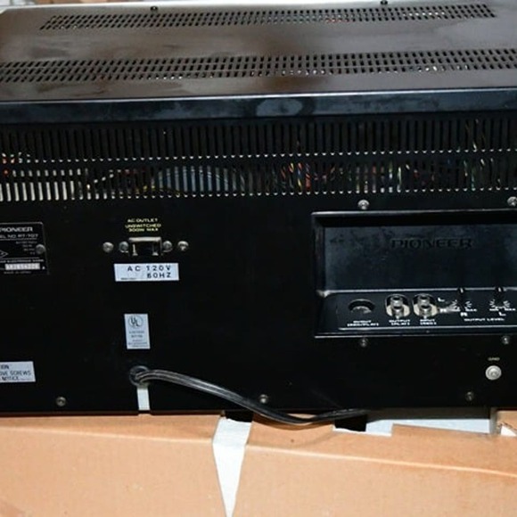 PIONEER RT707 REEL TO REEL RT-707 EXTRA REELS EXCELLENT SHAPE AS IS 515C3 3/24 - Picture 3 of 9